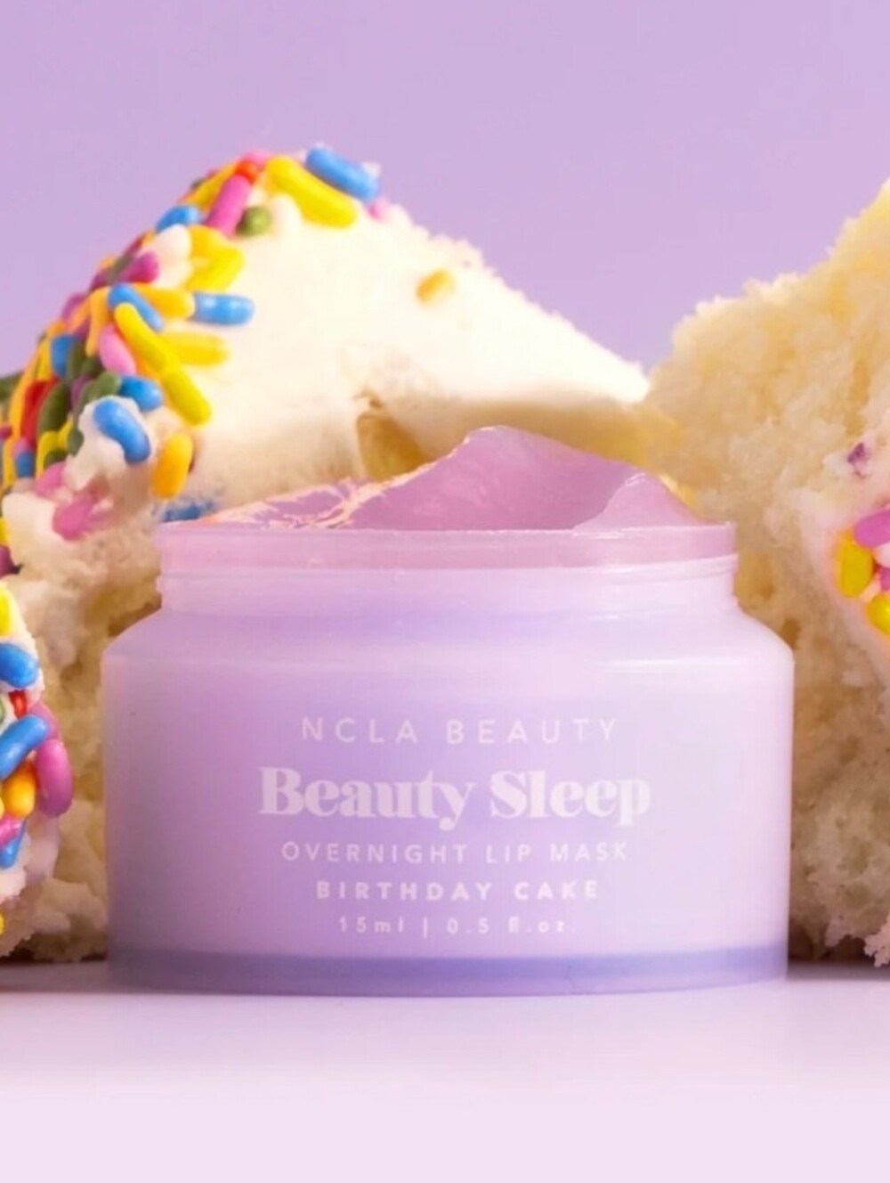 NCLA Beauty Sleep Overnight Lip Mask - Birthday Cake (NIB)